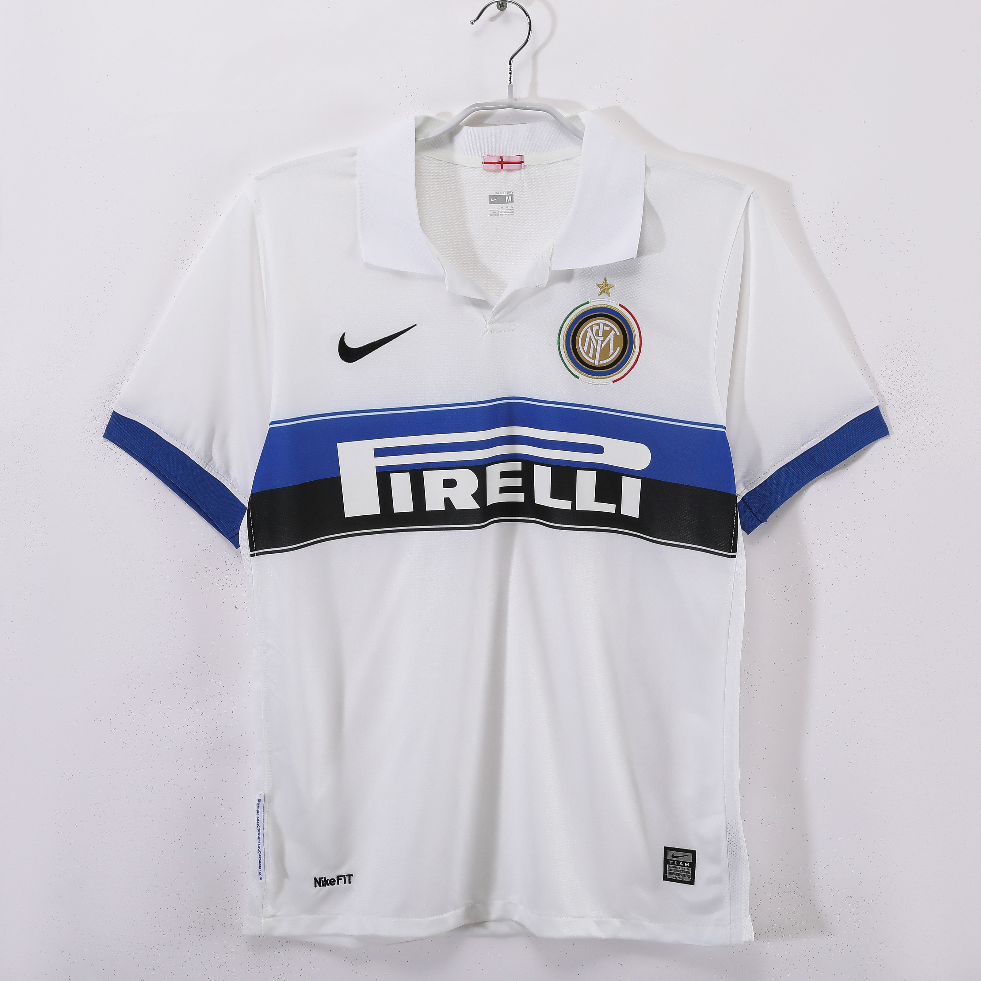 Camiseta de fútbol Inter Milan 2009/10 VISITANTE MANGA CORTA VERSION FAN